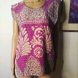 Floral Pink Blouse for Women